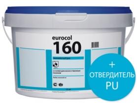 Eurocol 160 Euromix Turf Pro combi, 2К ПУ клей для искусственной травы/ 13,8 кг