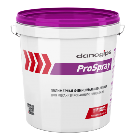 Шпаклевка полимерная пастообразная Sheetrock Danogips ProSpray 25 кг